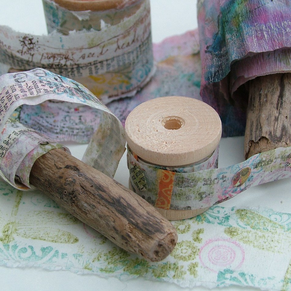 Mixed Media - Washi Tapes, Collage Strips....